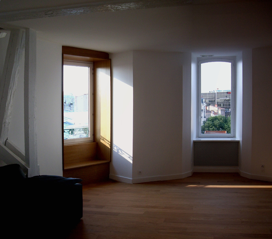 Fenêtre appartement haussmannien